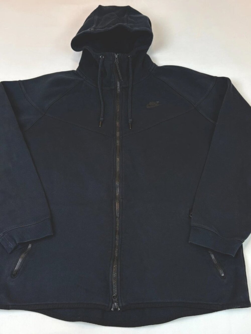 Mens Black Nike Sportswear Tech Fleece Zip Up Hoodie XL 545277-011